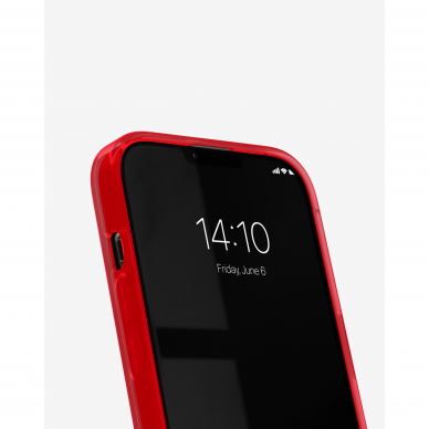 iPhone 14/13 iDeal Of Sweden Clear MagSafe nugarėlė Radiant Red 3