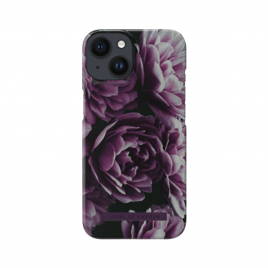 iPhone 14/13 iDeal Of Sweden nugarėlė Deep Purple Bloom