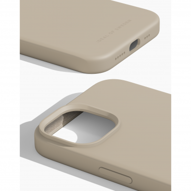 iPhone 14/13 iDeal Of Sweden nugarėlė MagSafe Silicone Beige 2