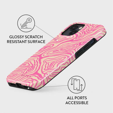 iPhone 14/13 Magsafe Pink Shores Tough BURGA nugarėlė 2