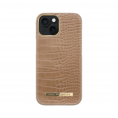 iPhone 15 iDeal Of Sweden nugarėlė Camel Croco