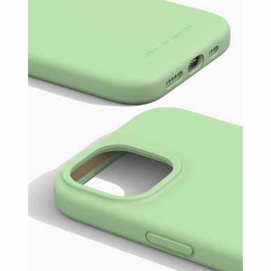 iPhone 15 iDeal Of Sweden nugarėlė MagSafe Silicone Mint 1