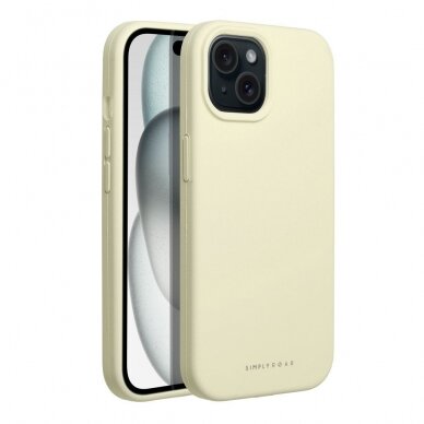 iPhone 15 Light yellow ROAR CLOUDSKIN nugarėlė 1