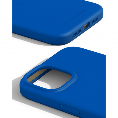 iPhone 15 PLUS iDeal Of Sweden nugarėlė MagSafe Silicone Cobalt Blue 3