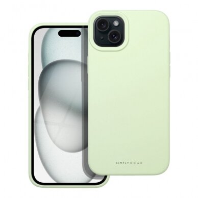 iPhone 15 PLUS Light green ROAR CLOUDSKIN nugarėlė