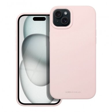 iPhone 15 PLUS Light pink ROAR CLOUDSKIN nugarėlė