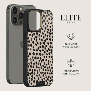 iPhone 15 PRO Elite Gold Magsafe Almond Latte Tough BURGA nugarėlė 1