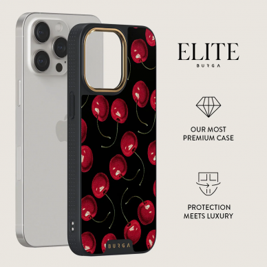 iPhone 15 PRO Elite Gold Magsafe Cherrybomb BURGA nugarėlė 1