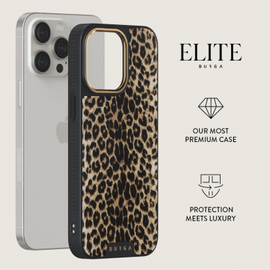 iPhone 15 PRO Elite Gold Magsafe Player BURGA nugarėlė 1