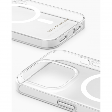 iPhone 15 PRO iDeal Of Sweden Clear MagSafe nugarėlė 3