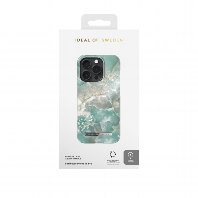 iPhone 15 PRO iDeal Of Sweden nugarėlė MagSafe Azura Marble 1