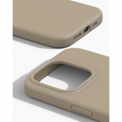 iPhone 15 PRO iDeal Of Sweden nugarėlė MagSafe Silicone Beige 3