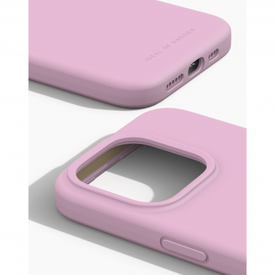 iPhone 15 PRO iDeal Of Sweden nugarėlė MagSafe Silicone Bubblegum Pink 1