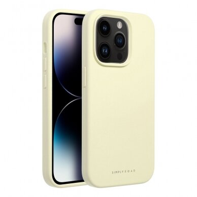 iPhone 15 PRO Light yellow ROAR CLOUDSKIN nugarėlė 3