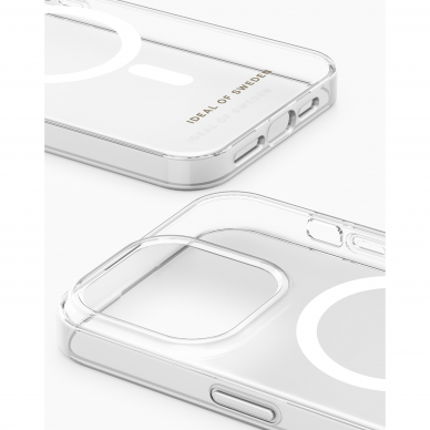 iPhone 15 PRO MAX iDeal Of Sweden Clear MagSafe nugarėlė 3