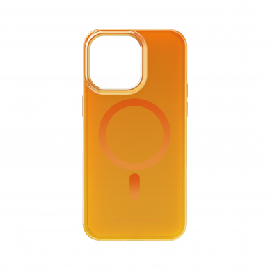 iPhone 15 PRO MAX iDeal Of Sweden Clear MagSafe nugarėlė Orange Spritz