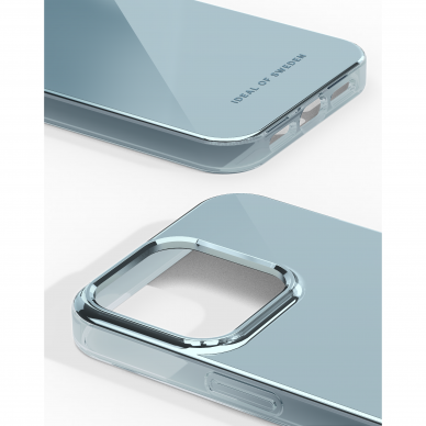 iPhone 15 PRO MAX iDeal Of Sweden Mirror Sky Blue nugarėlė 3