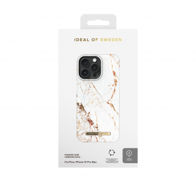 iPhone 15 PRO MAX iDeal Of Sweden nugarėlė MagSafe Carrara Gold 1