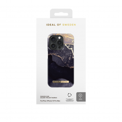 iPhone 15 PRO MAX iDeal Of Sweden nugarėlė MagSafe Golden Twilight Marble 1