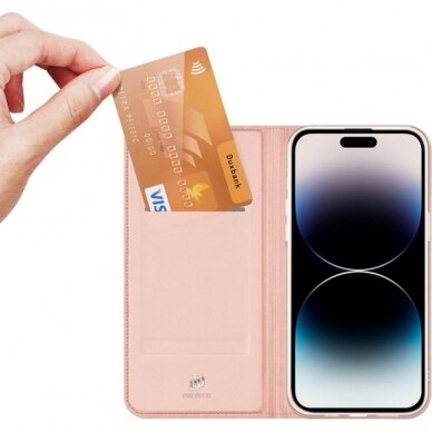 iPhone 15 PRO rose gold DUX DUCIS dėklas 5