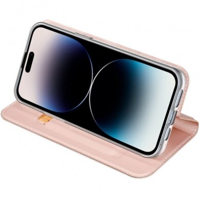 iPhone 15 PRO rose gold DUX DUCIS dėklas 7