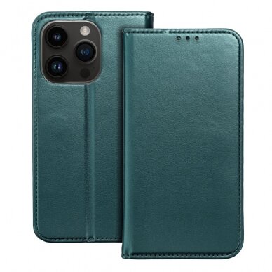 iPhone 16 dark green dėklas Magnetic 1