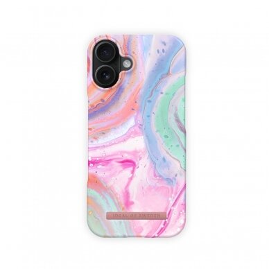 iPhone 16 iDeal Of Sweden MagSafe nugarėlė Pastel Marble