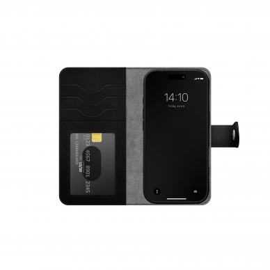 iPhone 16 PRO iDeal Of Sweden dėklas Magnet Wallet+ Magsafe Black 2