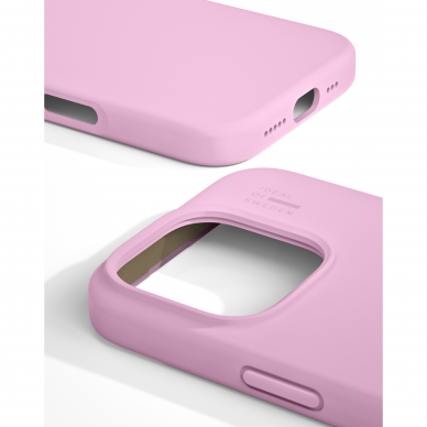 iPhone 16 PRO iDeal Of Sweden nugarėlė MagSafe Silicone Bubblegum Pink 3