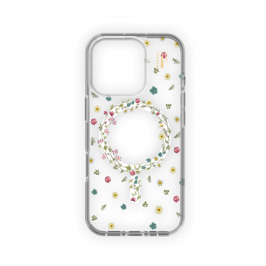 iPhone 16 PRO MAX iDeal Of Sweden Clear MagSafe nugarėlė Petite Floral