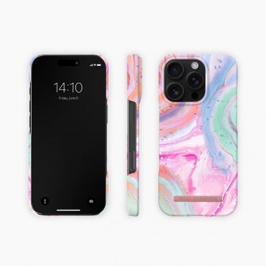 iPhone 16 PRO MAX iDeal Of Sweden MagSafe nugarėlė Pastel Marble 1