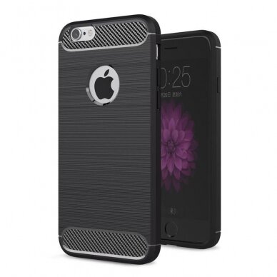 iPhone 5/5S juoda LYGCARBON nugarėlė