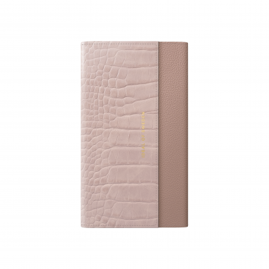 iPhone 6+/7+/8+ iDeal Of Sweden dėklas Signature Clutch Misty Rose Croco 1