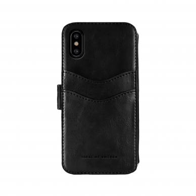 iPhone 6+/7+/8+ iDeal Of Sweden dėklas STHLM Wallet Black 1