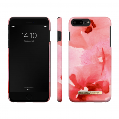 iPhone 6+/7+/8+ iDeal Of Sweden nugarėlė Coral Blush Floral 2