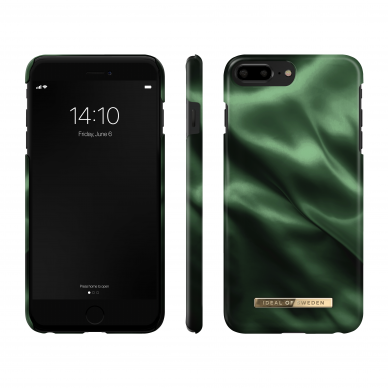 iPhone 6+/7+/8+ iDeal Of Sweden nugarėlė Emerald Satin 2