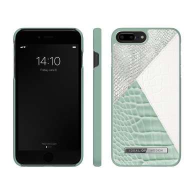 iPhone 6+/7+/8+ iDeal Of Sweden nugarėlė Palladian Mint Snake 1