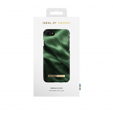 iPhone 6/7/8/SE 2020/SE 2022 iDeal Of Sweden nugarėlė Emerald Satin 1