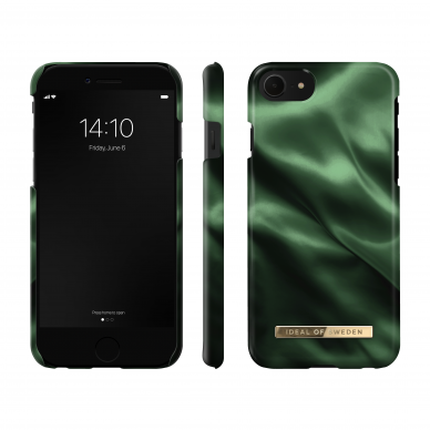 iPhone 6/7/8/SE 2020/SE 2022 iDeal Of Sweden nugarėlė Emerald Satin 2