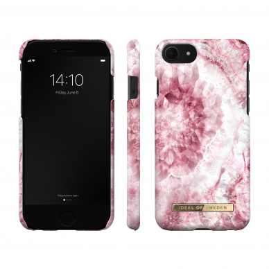 iPhone 7/8/SE 2020/SE 2022 iDeal Of Sweden nugarėlė Rose Quartz 1