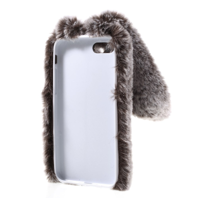 iPhone 7/8/SE 2020/SE 2022 brown nugarėlė Fluffy Rabbit 5