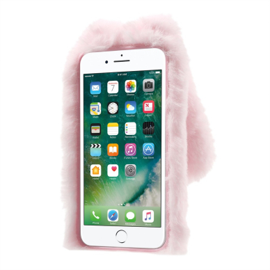 iPhone 7/8/SE 2020/SE 2022 pink nugarėlė Fluffy Rabbit 2