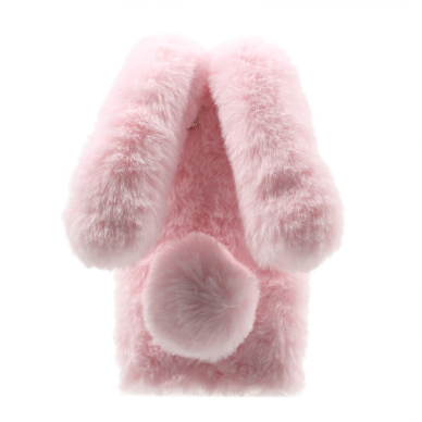 iPhone 7/8/SE 2020/SE 2022 pink nugarėlė Fluffy Rabbit 3