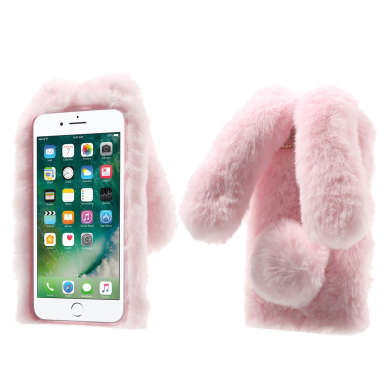 iPhone 7/8/SE 2020/SE 2022 pink nugarėlė Fluffy Rabbit