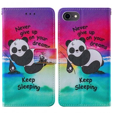 iPhone 7/8/SE 2020/SE 2022 Tracy fashion dėklas Panda "Keep Sleeping" 3