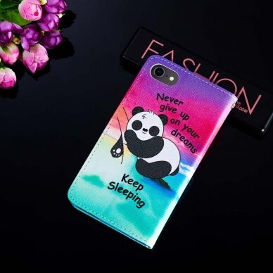 iPhone 7/8/SE 2020/SE 2022 Tracy fashion dėklas Panda "Keep Sleeping" 8