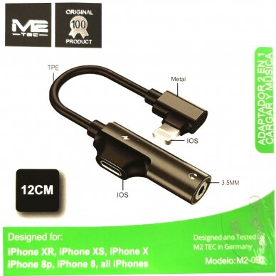 IPhone to 3.5mm audio su krovimu M2-092 V-6036