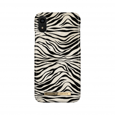 iPhone XR iDeal Of Sweden nugarėlė Zafari Zebra