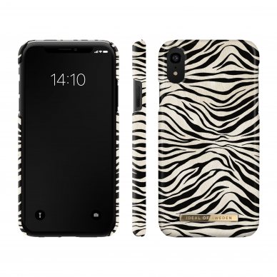 iPhone XR iDeal Of Sweden nugarėlė Zafari Zebra 2