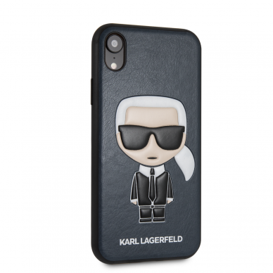 iPhone XR mėlyna KARL LAGERFELD nugarėlė KLHCI61IKPUBL 3